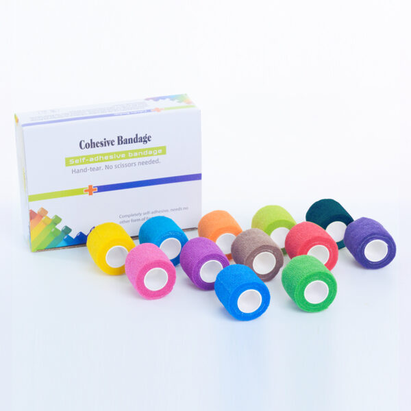 Cohesive Rainbow Bandages Pack